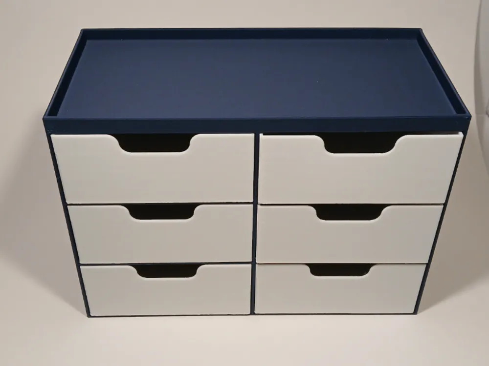 6-Drawer Tall Desk Organizer