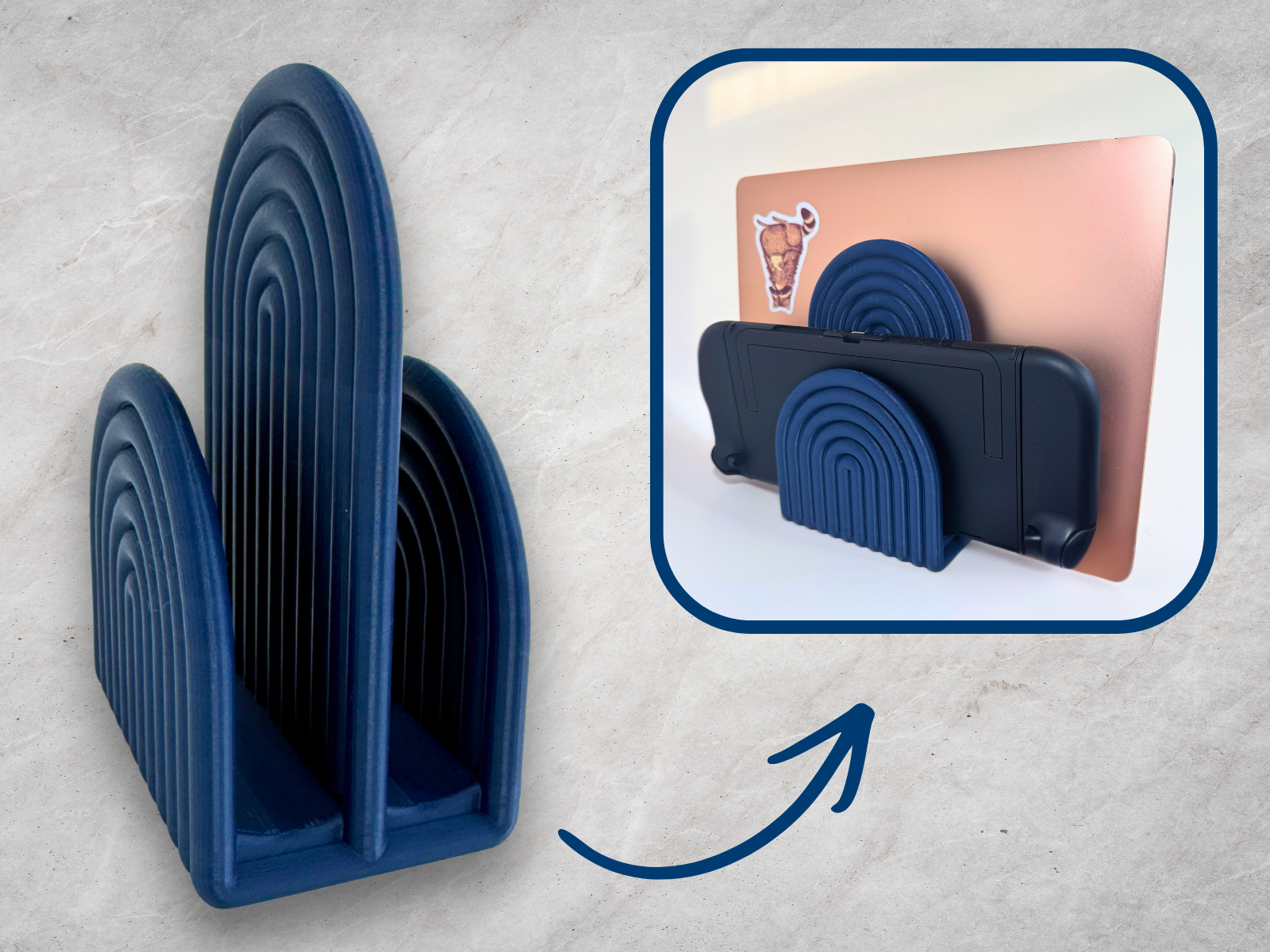 Arches Dual Laptop Holder