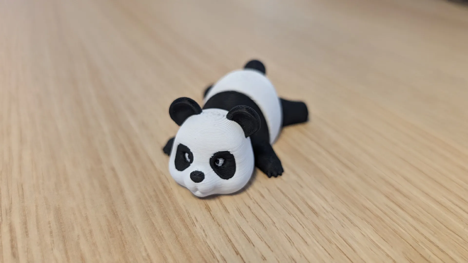 Articulated Panda Keychain