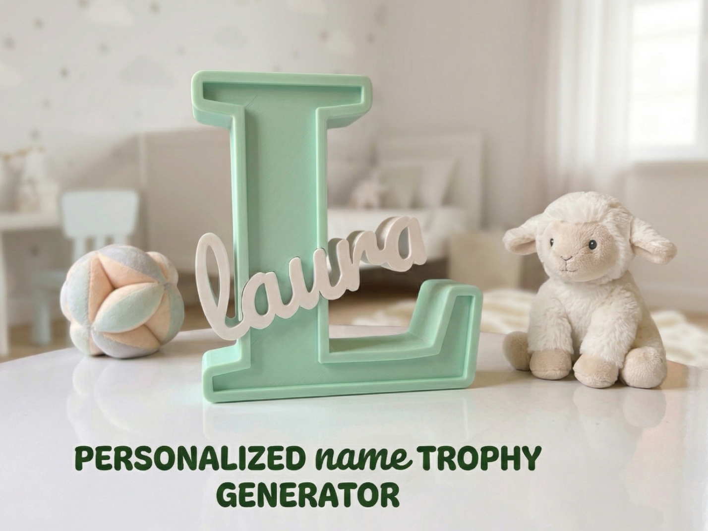 Customisable Nameplate