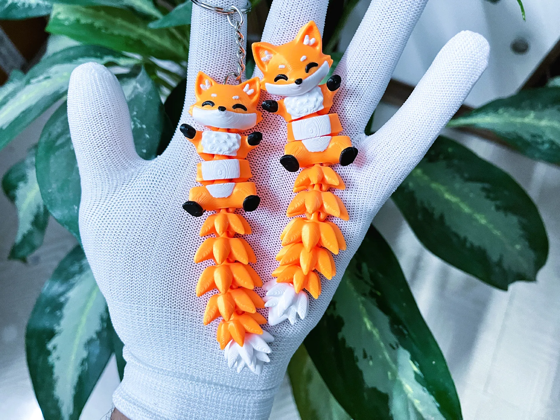 Flexi Fox Keychain