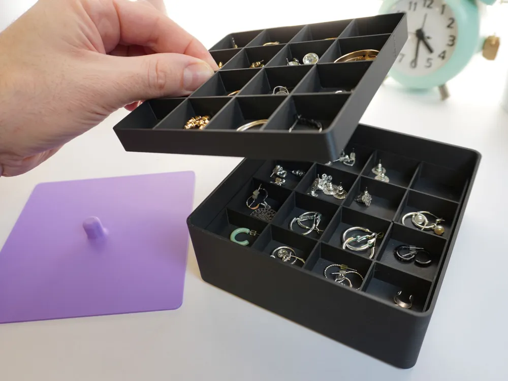 Jewellery Box with 3 Layer