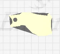 Low Poly Cat Keychain