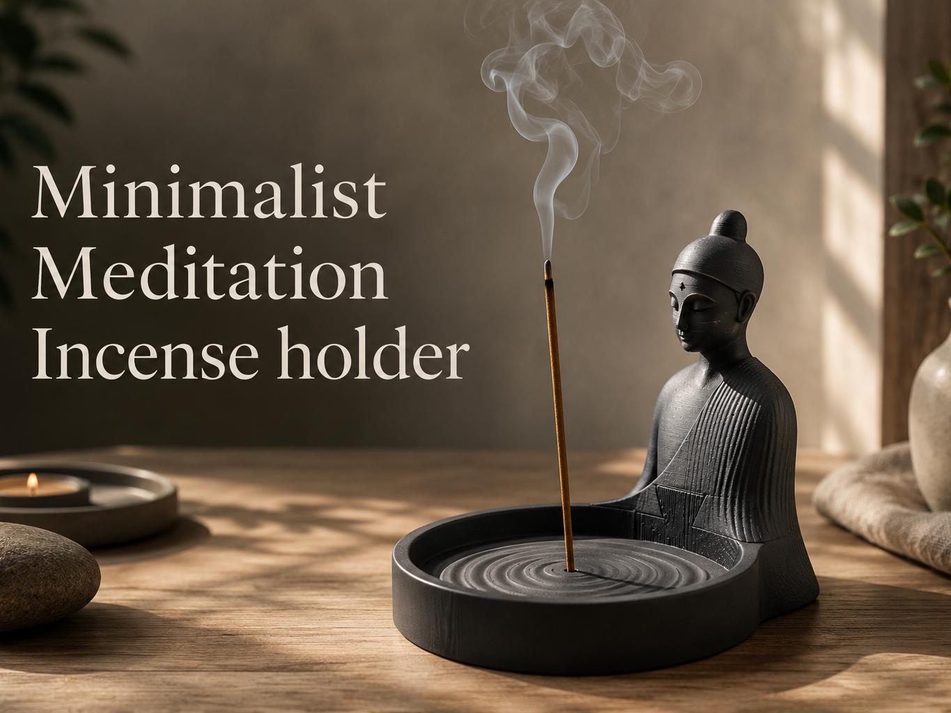 Minimal Meditation Incense Holder