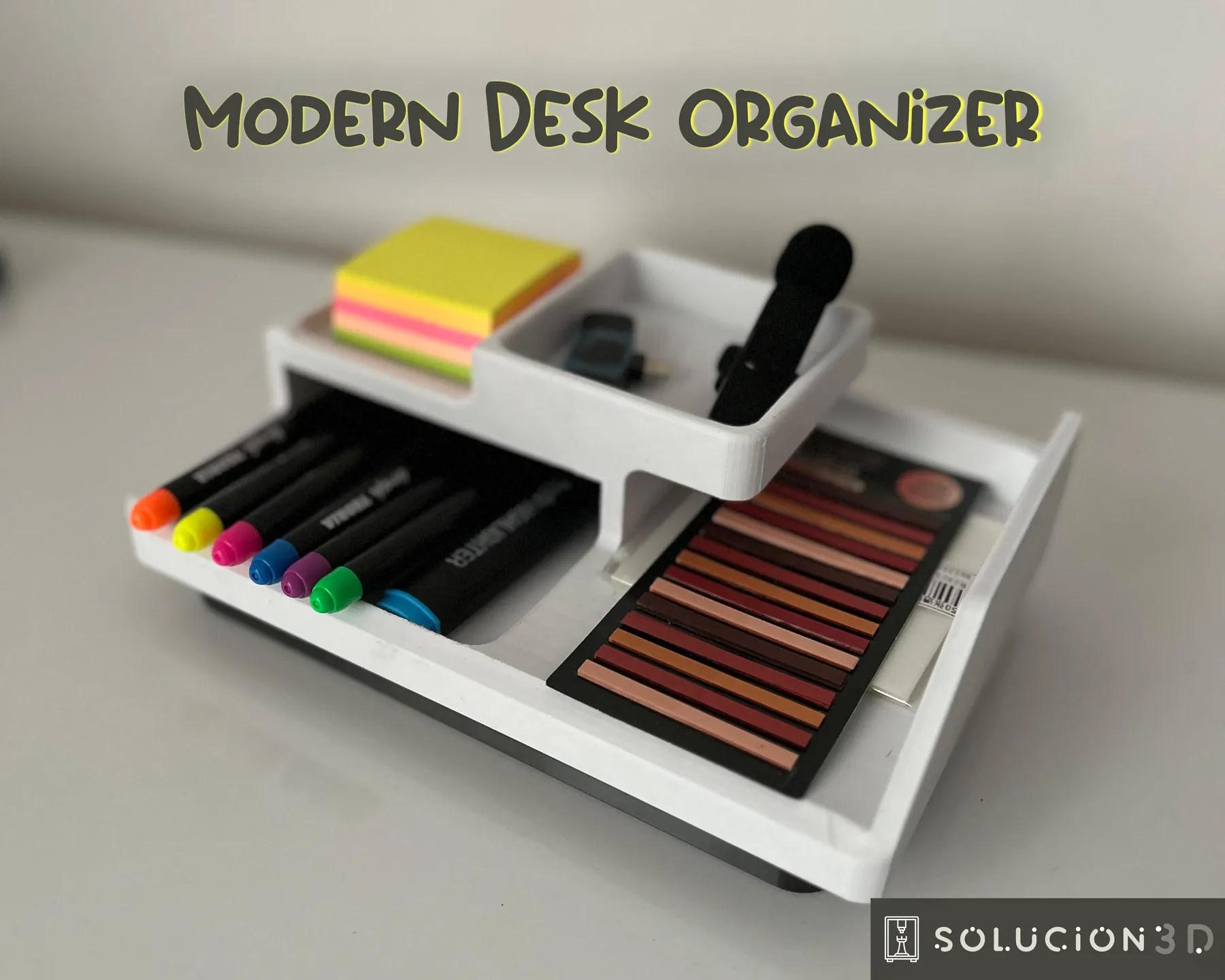 Modern Minimalist Desk Organizer