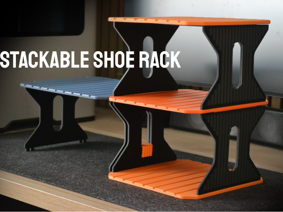 Shoe Rack Stackable expandable !